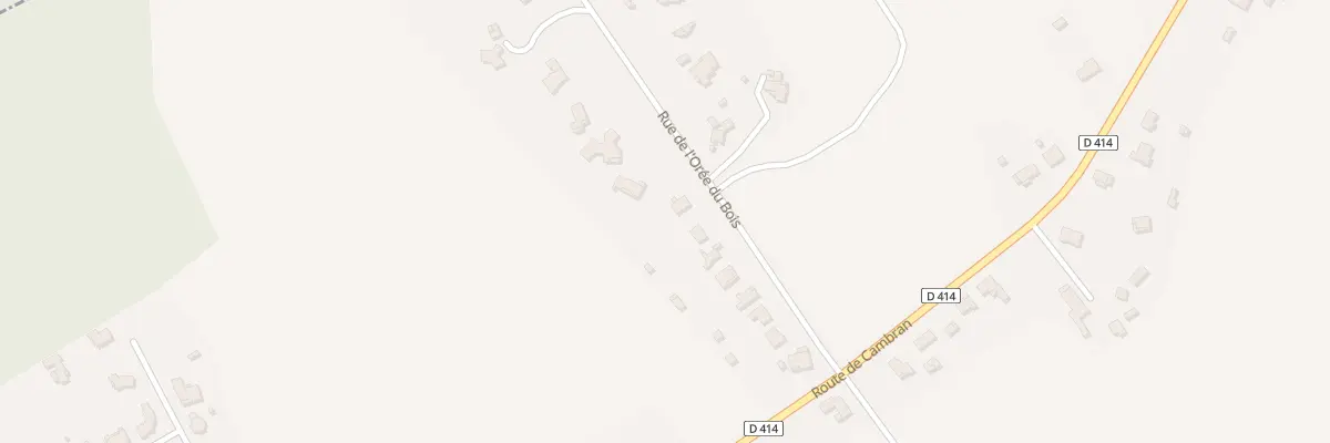 Plan du 15 Rue de L ’Orée du Bois à Saugnac-et-Cambran