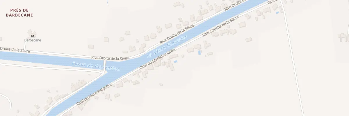 Plan du 1 Quai Joffre à Marans