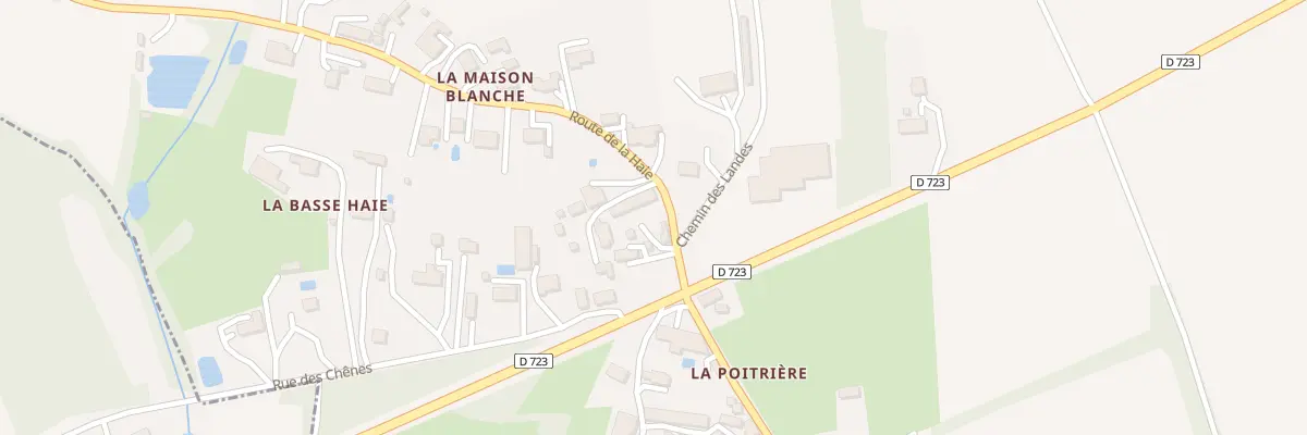 Plan du 3 Imp des Noisetiers à Montrelais