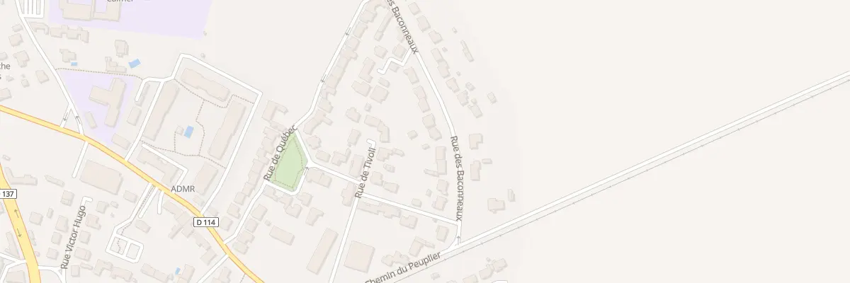 Plan du 12 Rue des Baconneaux à Marans