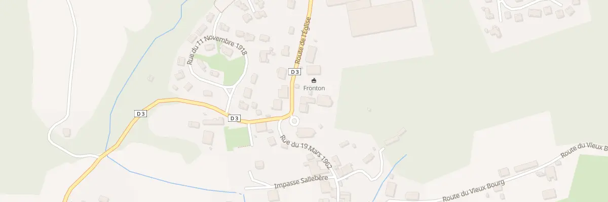 Plan du 683 Rte de l’Eglise à Labatut