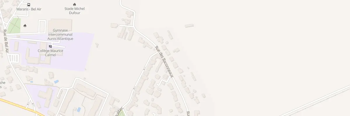 Plan du 21 Rue des Baconneaux à Marans
