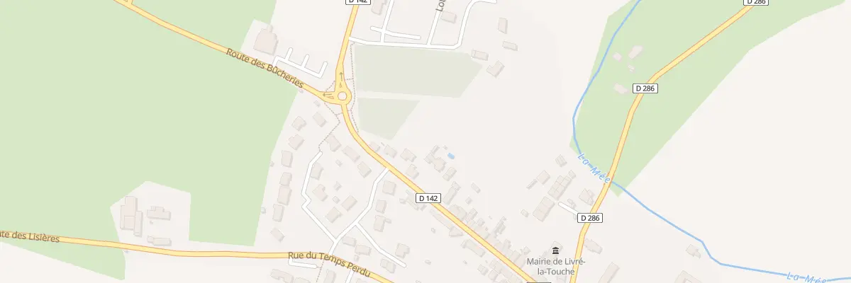 Plan du 33 Rue de Bretagne à Livré-la-Touche