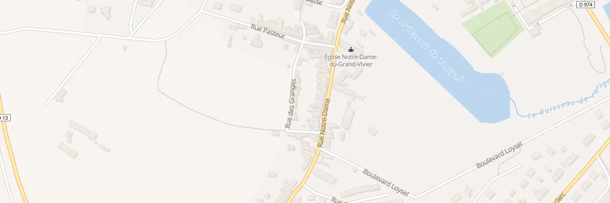 Plan du 56 Rue Notre Dame Torigny à Torigny-les-Villes