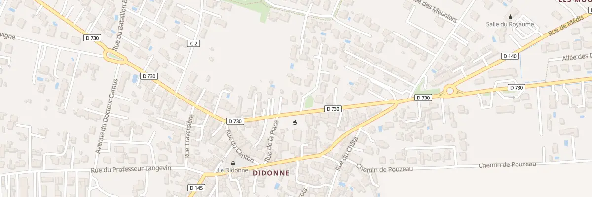 Plan du 14T Av du Lieutenant Col Tourtet à Saint-Georges-de-Didonne