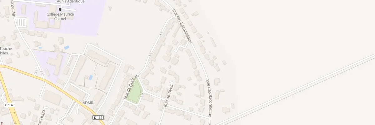 Plan du 18 Rue des Baconneaux à Marans