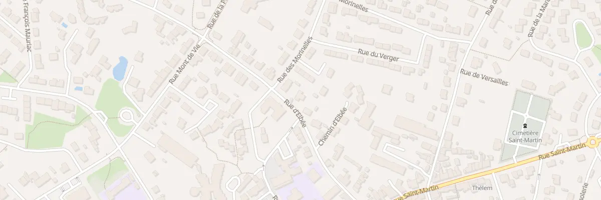 Plan du 18 Rue d’Elbee (Beaupreau) à Beaupréau-en-Mauges