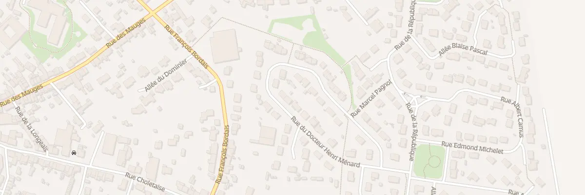 Plan du 18 Rue du Doc Henri Menard à Sèvremoine