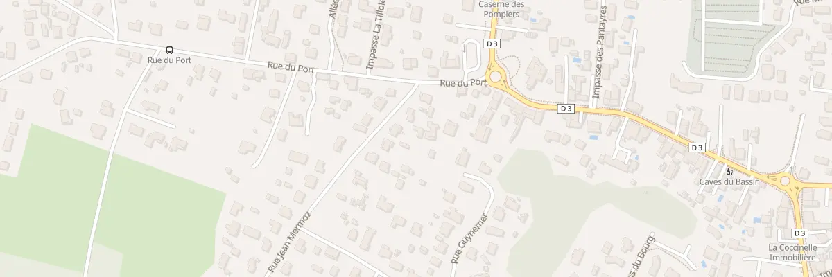 Plan du 3B Rue Jean Mermoz à Biganos