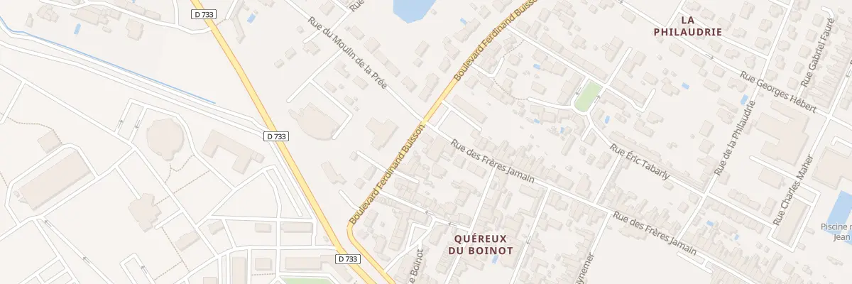 Plan du 80 Bd Ferdinand Buisson à Rochefort