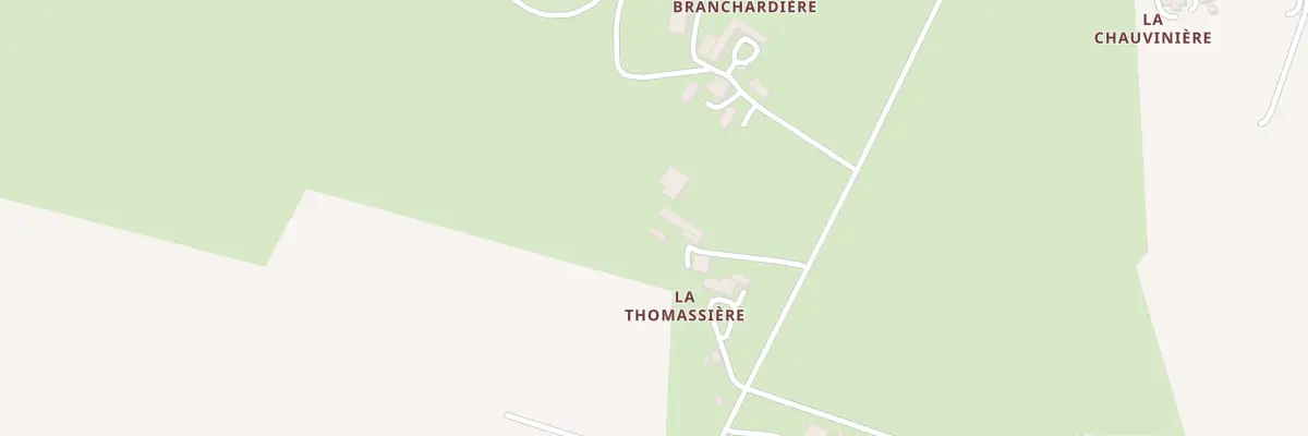 Plan du 2 La Thomassière à Juvigné