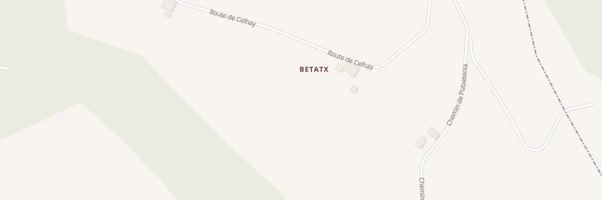 Plan du 1416 Rte de Celhay à Arbouet-Sussaute