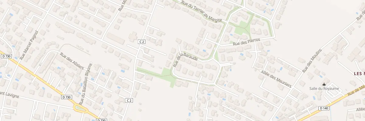 Plan du 55 Rue de la Baraude à Saint-Georges-de-Didonne