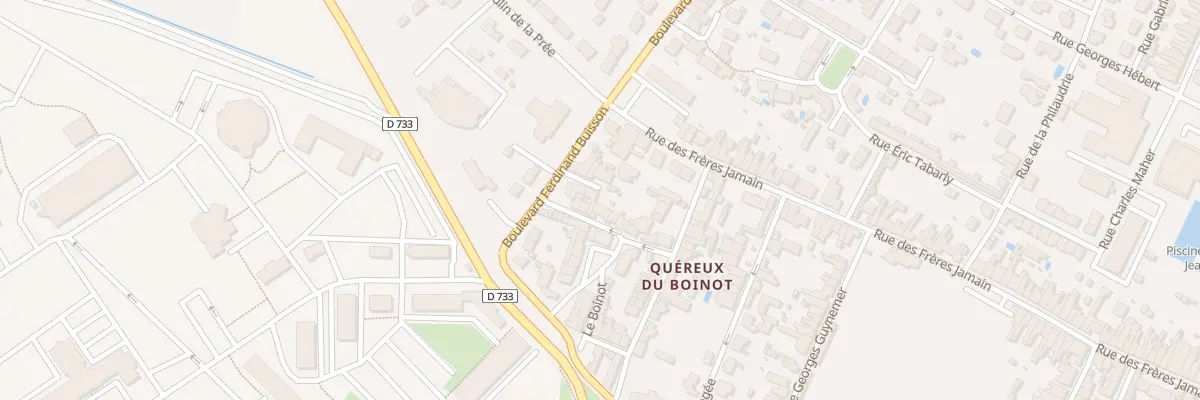 Plan du 90 Bd Ferdinand Buisson à Rochefort