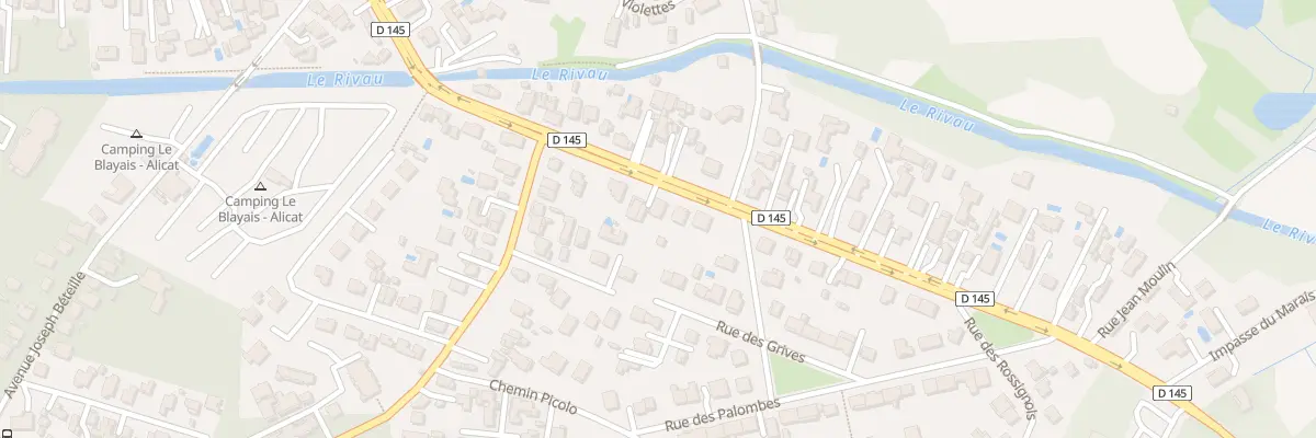Plan du 80 Rue Jean Moulin à Saint-Georges-de-Didonne