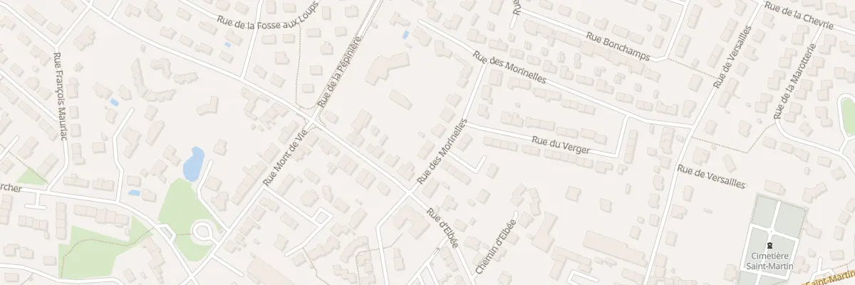 Plan du 3 Rue des Morinelles à Beaupréau-en-Mauges