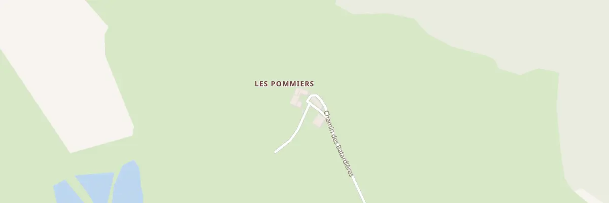 Plan du 906 Che des Batardières à Loiron-Ruillé