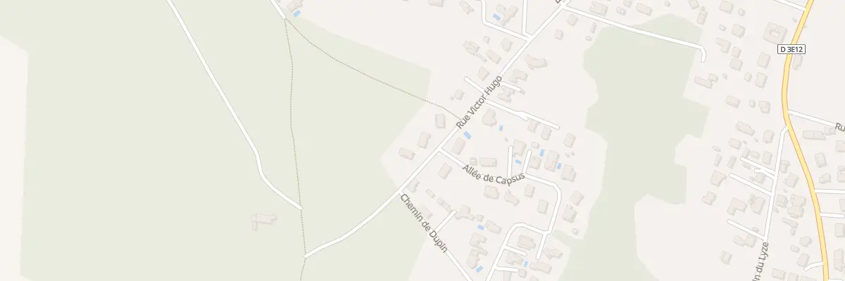 Plan du 48 Rue Victor Hugo à Biganos