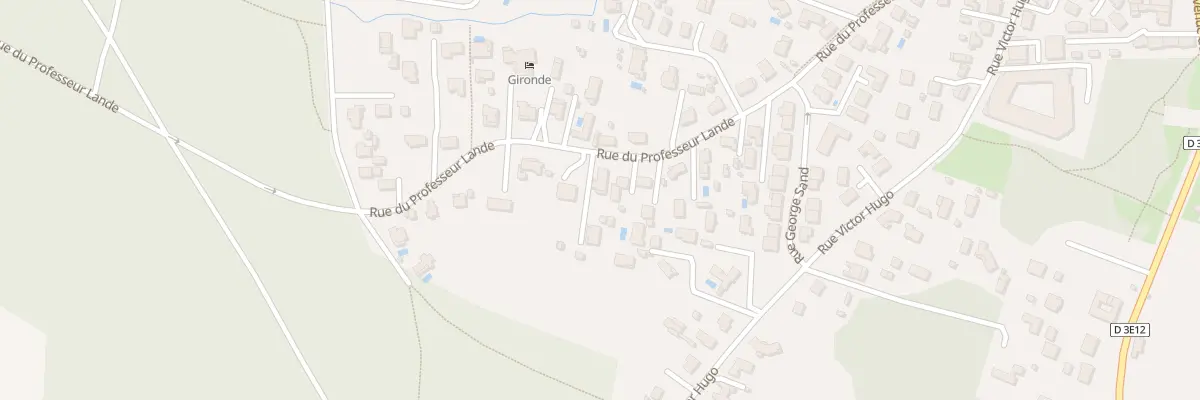 Plan du 29B Rue du Prof Lande à Biganos