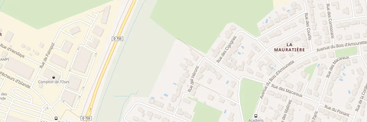 Plan du 3 Rue des Herons à Rochefort