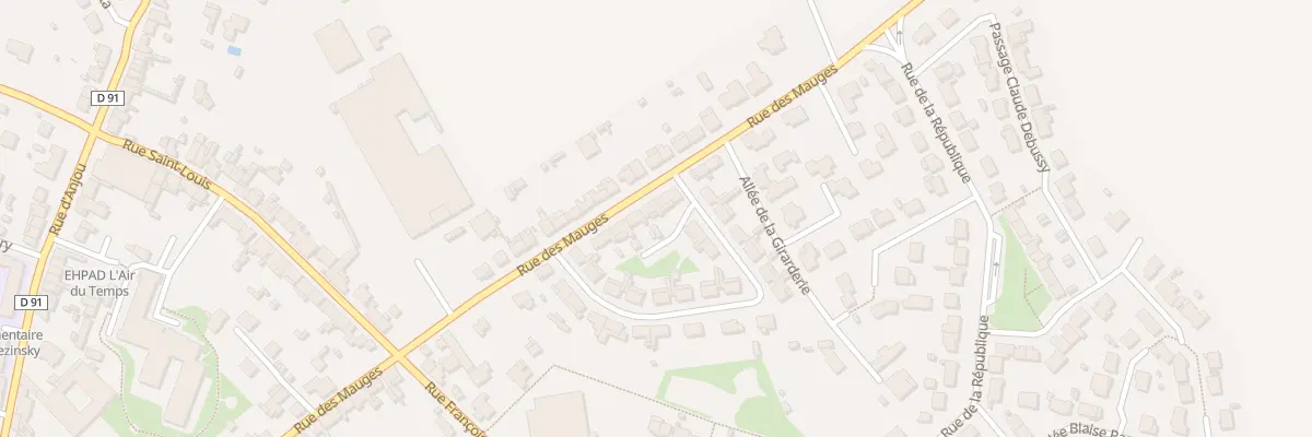 Plan du 88 Rue des Mauges (St Macaire à Sèvremoine