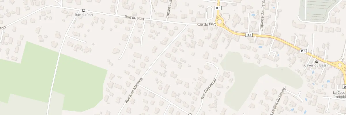 Plan du 9 Rue Jean Mermoz à Biganos