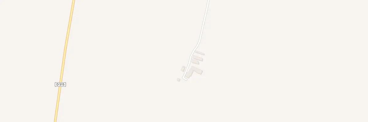 Plan du 2 La Morlière à La Dorée