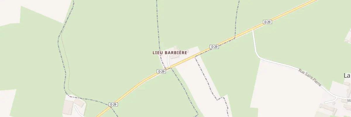 Plan du 5016 Lieu Barbiere à Saint-Marcouf
