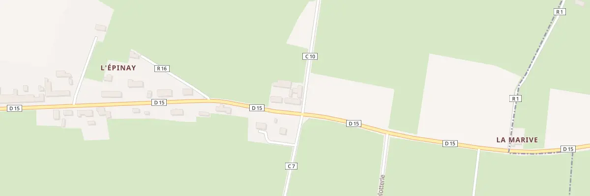 Plan du 326 Rte de l’Épinay Tesson à Cartigny-l’Épinay