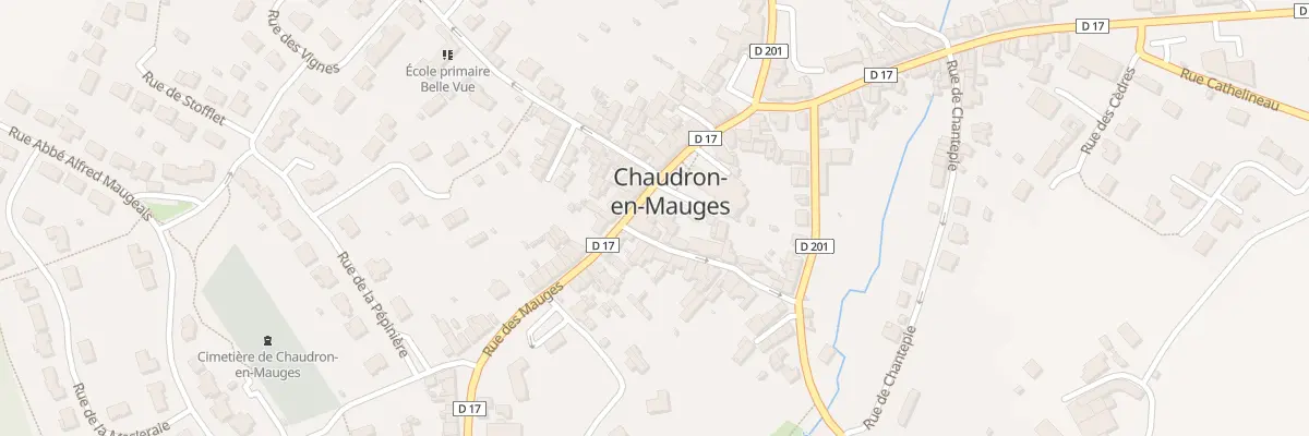 Plan du 2 Pl St Martin (Chaudron) à Montrevault-sur-Èvre