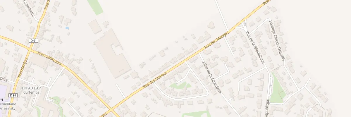 Plan du 97 Rue des Mauges (St Macaire à Sèvremoine
