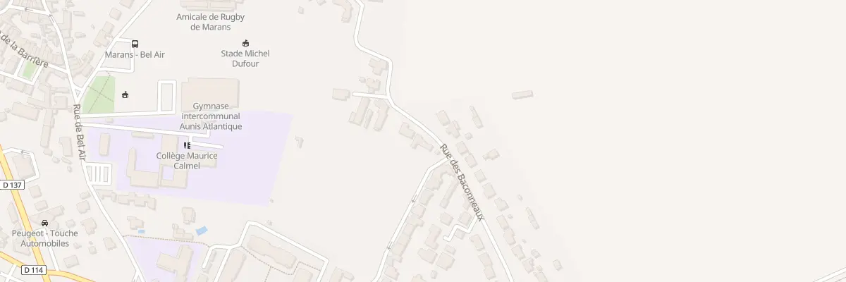 Plan du 30 Rue des Baconneaux à Marans