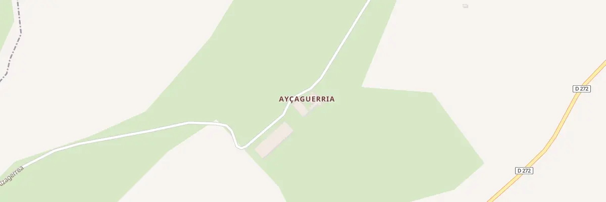 Plan du 959 Che d’Aizagerrea à Lohitzun-Oyhercq