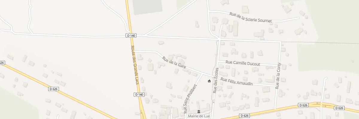 Plan du 125 Rue de la Gare à Lüe