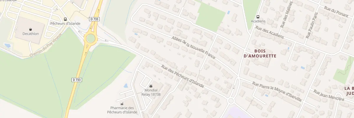 Plan du 59 Rue des Pecheurs d’Islande à Rochefort
