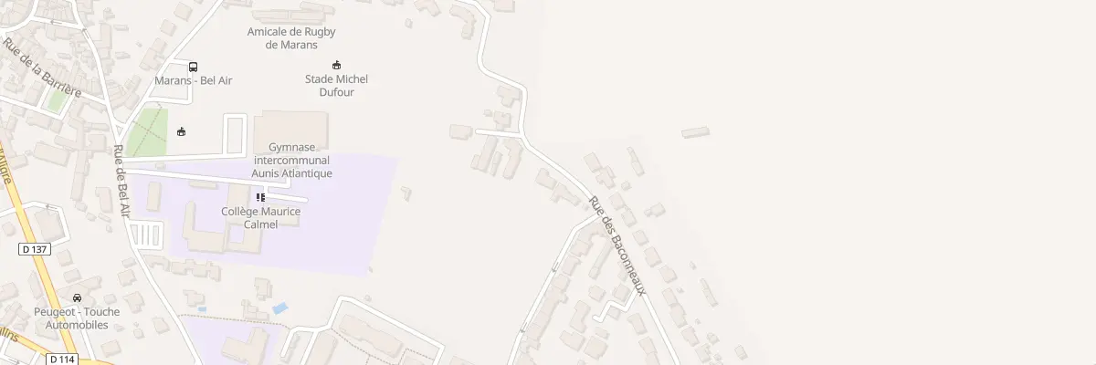 Plan du 32 Rue des Baconneaux à Marans