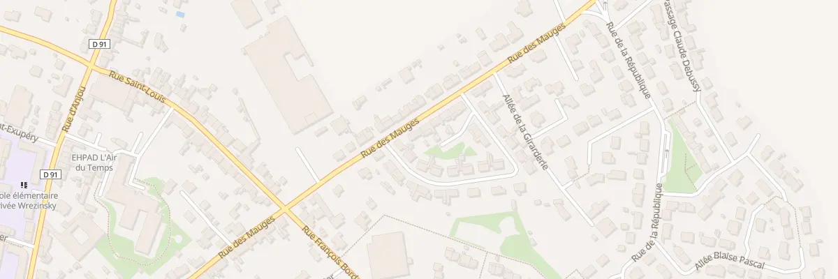 Plan du 82 Rue des Mauges (St Macaire à Sèvremoine