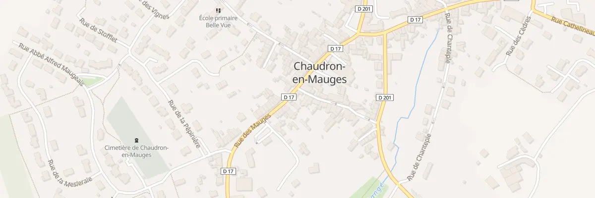 Plan du 6 Rue des Mauges (Chaudron Mauge à Montrevault-sur-Èvre