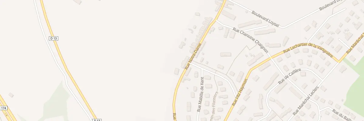 Plan du 110 Rue Notre Dame Torigny à Torigny-les-Villes