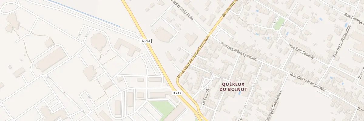 Plan du 81 Bd Ferdinand Buisson à Rochefort