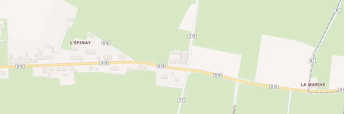 Plan du 5059 L’Epinay à Cartigny-l’Épinay
