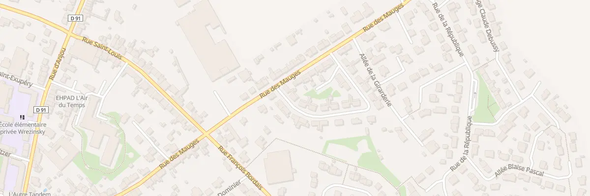 Plan du 3 Rue du Mal de Lattre de Tassig à Sèvremoine