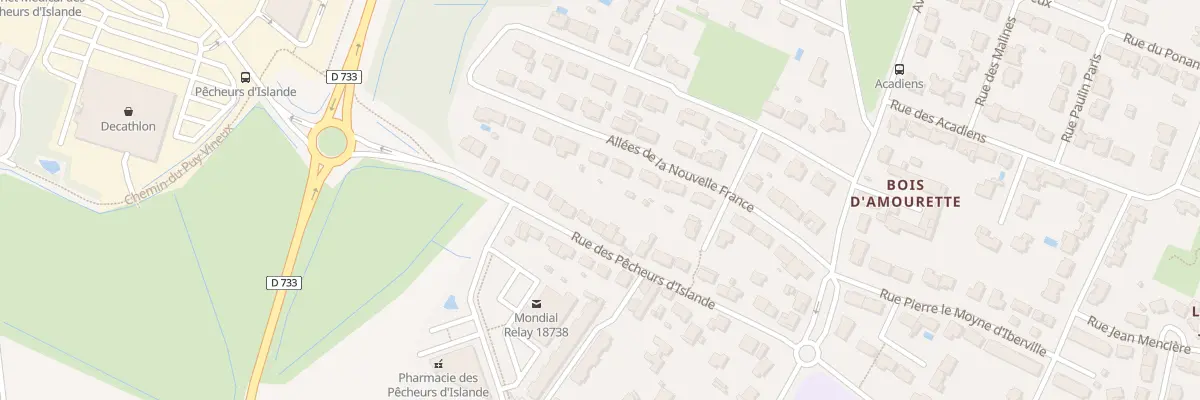 Plan du 63 Rue des Pecheurs d’Islande à Rochefort