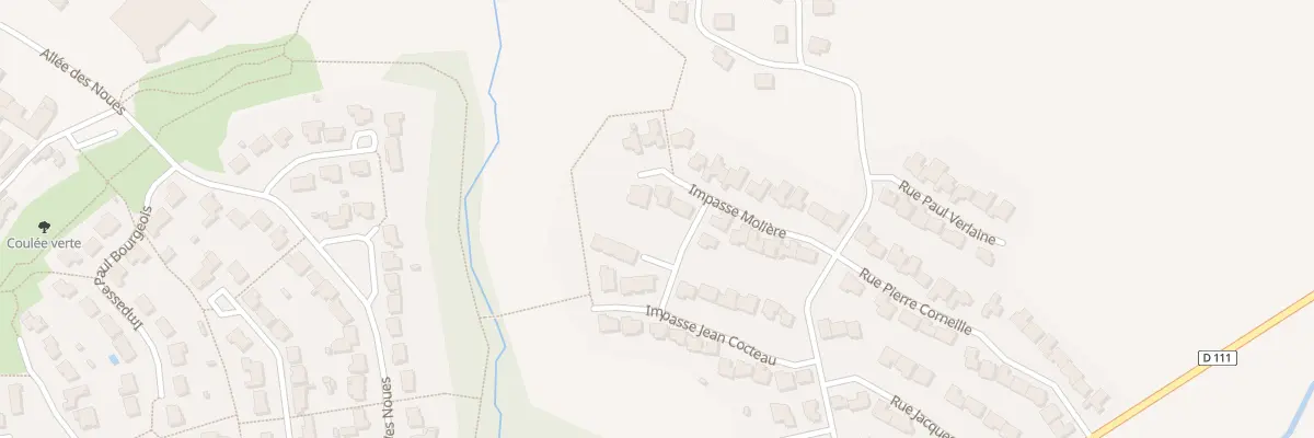 Plan du 17 Imp Molière à Chanverrie
