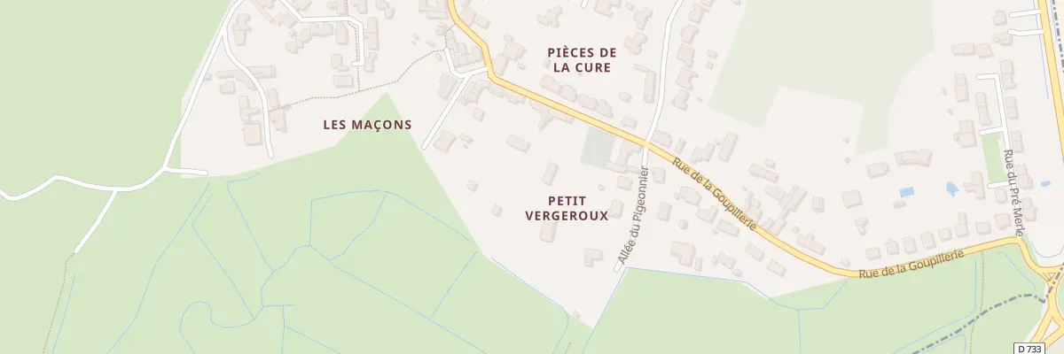 Plan du 4 Rue Amiral Rigault de Genouill à Vergeroux