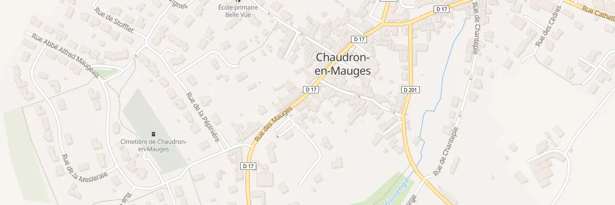 Plan du 12 Rue des Mauges (Chaudron Mauge à Montrevault-sur-Èvre
