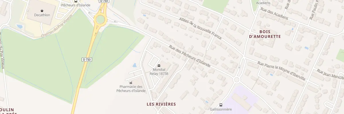 Plan du 50 Rue des Pecheurs d’Islande à Royan