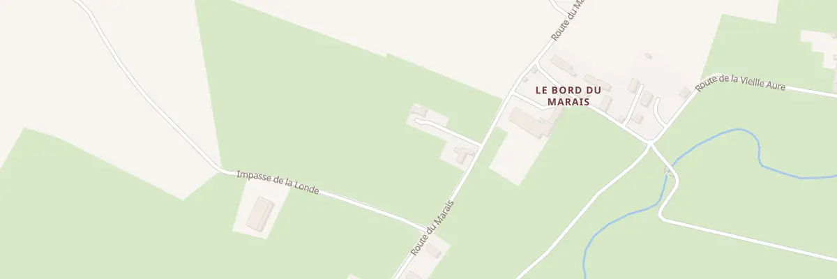 Plan du 5009 Le Bord du Marais à Canchy