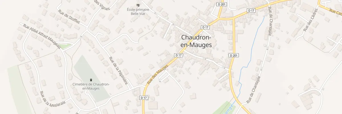 Plan du 19 Rue des Mauges (Chaudron Mauge à Montrevault-sur-Èvre