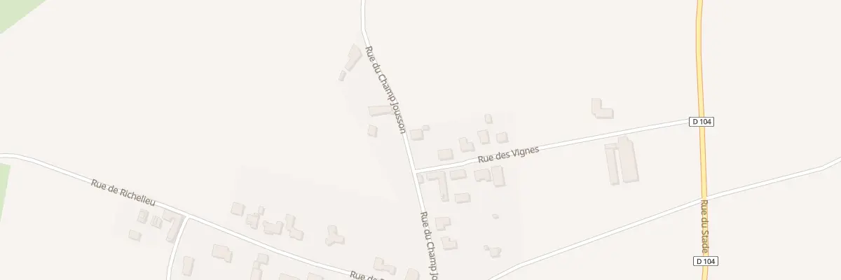 Plan du 9 Rue du champ jousson à Mouzeuil-Saint-Martin